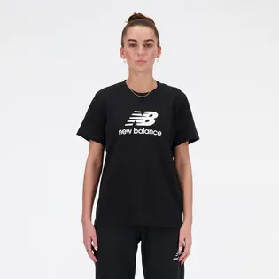 Футболка Essentials Jersey Logo New Balance L Чорний