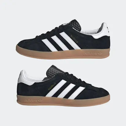 Кросівки Adidas Gazelle Indoor, чорний з білим