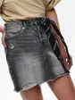 Спідниця ONLFINE HW LIFE DNM JNS SKIRT ADD 15227070 Grey Denim ONLY