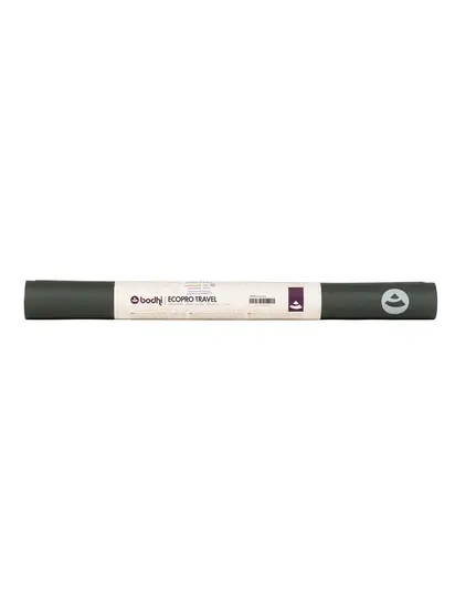 Килимок для йоги Bodhi EcoPro Travel сірий 185x60x0.13 см