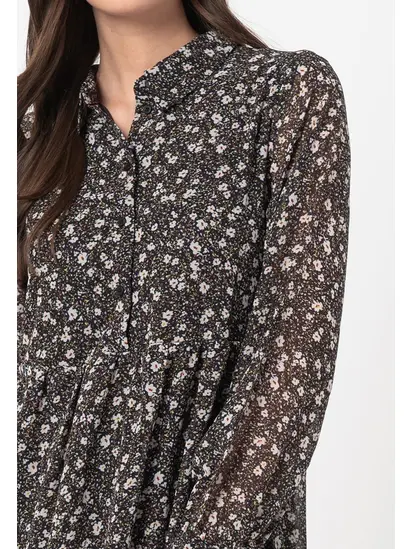 Сукня ONLFREE L/S SHIRT DRESS WVN ONLY S Чорний