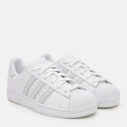 Кросівки Adidas SUPERSTAR II W, білий з сірим
