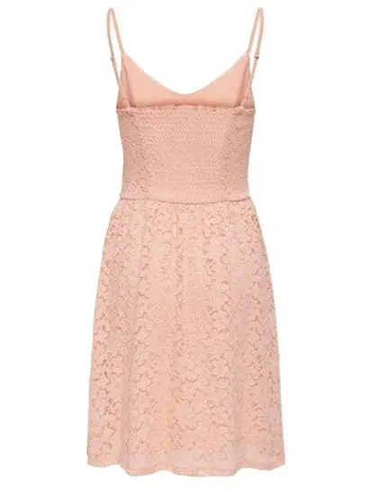 Сукня ONLNEW ALBA S/L SMOCK MIX DRESS JRS 15230829 Peach Melba ONLY M Персиковий