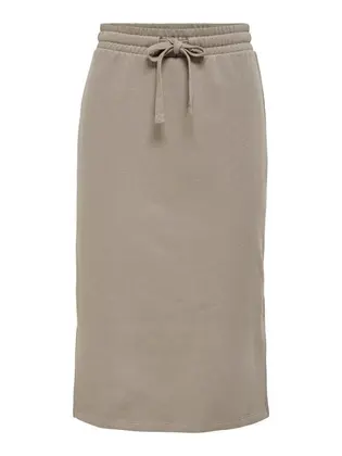 Спідниця ONLWANTED LT CALF SKIRT SWT ONLY XS Бежевий