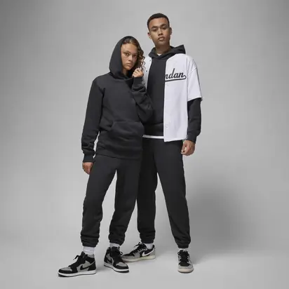 Худі унісекс Air Jordan Wordmark Fleece Pullover Hoodie Black