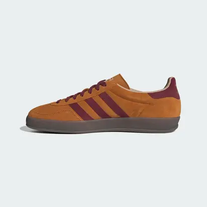 Кросівки Adidas Gazelle Indoor, коричневий з бордовим
