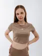 Футболка тренувальна New Balance Athletics Pearl, коричневий