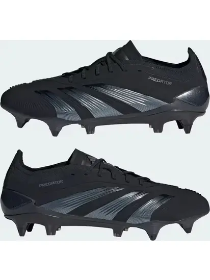 Бутси Adidas Predator Elite Soft Ground Football Boots Black, чорний
