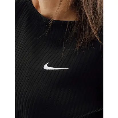 Кофта Nike W NSW RIB JRSY LS TOP, чорний