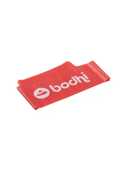 Гумка для фітнесу (стрічка-еспандер) Latex Fitness Band від Bodhi червоний 250х12.7 см