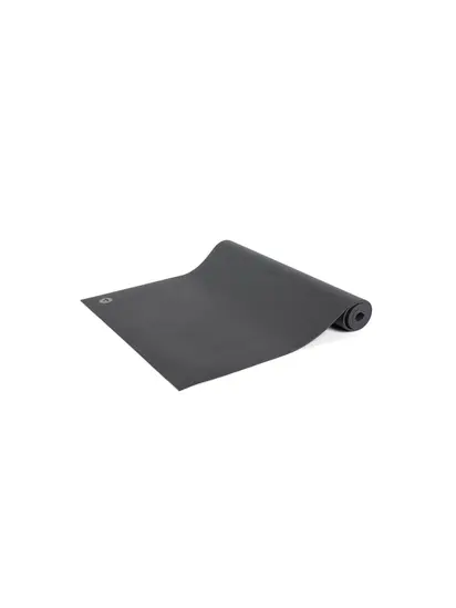 Килимок для йоги PADMA Studio Bodhi 200×65×0.5 см антрацит