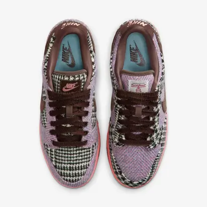 Кросівки Nike W DUNK LOW, фіолетовий з коричневим