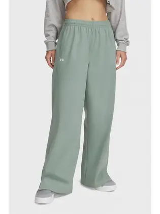 Штани спортивні UA Rival Wide Leg Pant Under Armour L Зелений
