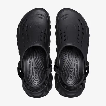 Крокси Crocs Echo Clog Bone/Blk, чорний