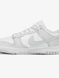 Кросівки Nike W DUNK LOW, білий з сірим