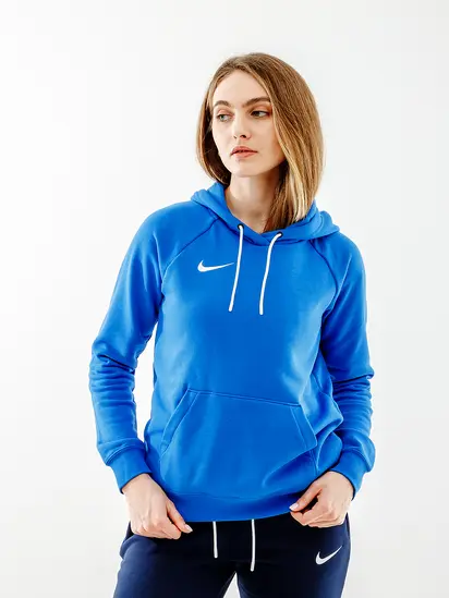 Толстовка Nike FLC PARK20 PO HOODIE, блакитний