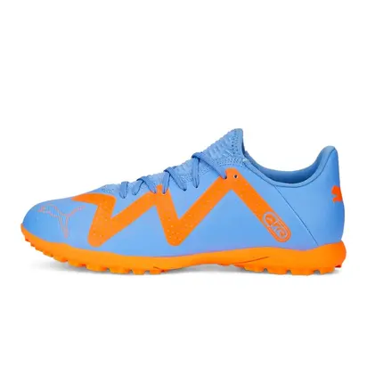 Сороконіжки Puma Future Play TF, блакитний з помаранчевим