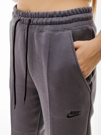 Штани Nike W TCH FLC MR JGGR, синій