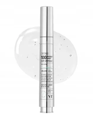 VT Cosmetics Відновлювальна ампула для зміцнення волосся з PDRN та пептидами 100 - 15 мл