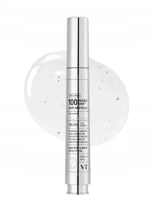 VT Cosmetics Відновлювальна ампула для зміцнення волосся з PDRN та пептидами 100 - 15 мл