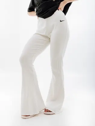Штани Nike W NSW RIB JRSY PANT, білий