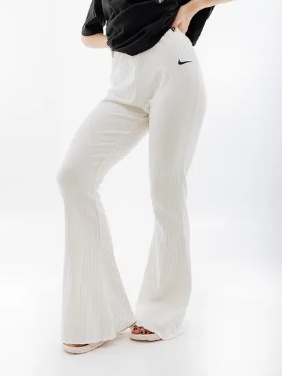 Штани Nike W NSW RIB JRSY PANT, білий