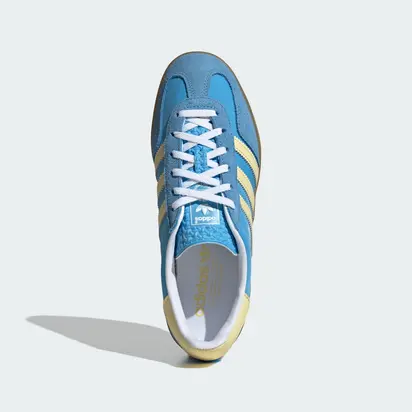 Кросівки Adidas Gazelle Indoor, блакитний з жовтим