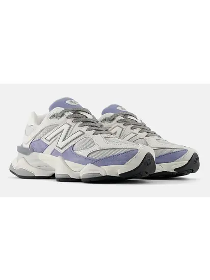 Кросівки New Balance 9060, сірий з фіолетовим