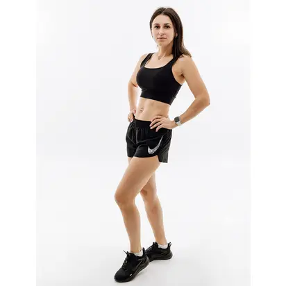 Топ Nike W NK ALATE ELLIPSE LL BRA, чорний