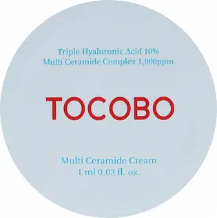 TOCOBO Крем з керамідами, 1,5мл тестер