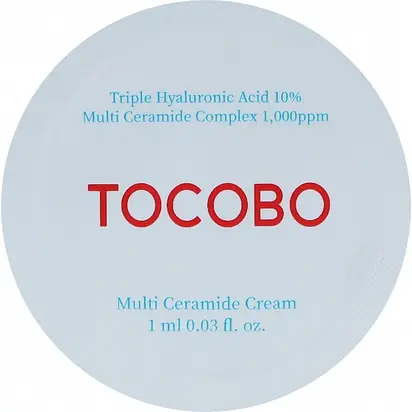 TOCOBO Крем з керамідами, 1,5мл тестер