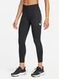 Легінси жіночі Nike Fast Mid-Rise 7/8 Running Leggings With Pockets Black