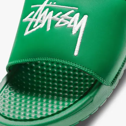 Шльопанці Nike X Stussy Benassi Slides Green