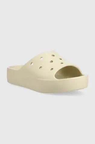 Тапочки CLASSIC PLATFORM SLIDE CROCS W6 (36-37) Бежевий