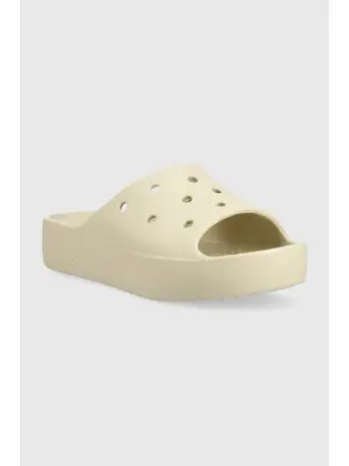 Тапочки CLASSIC PLATFORM SLIDE CROCS W6 (36-37) Бежевий