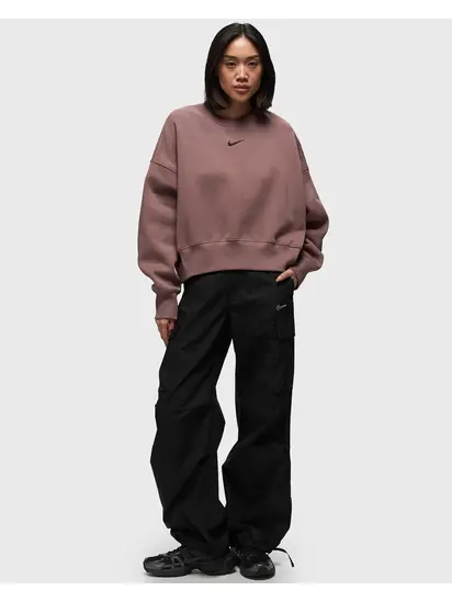 Світшот NIKE SPORTSWEAR PHOENIX FLEECE OVER-OVERSIZED CREW-NECK SWEATSHIRT BORDO