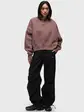 Світшот NIKE SPORTSWEAR PHOENIX FLEECE OVER-OVERSIZED CREW-NECK SWEATSHIRT BORDO