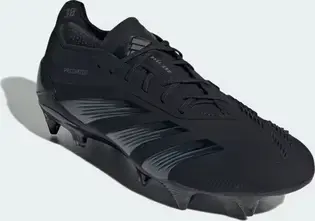 Бутси Adidas Predator Elite Soft Ground Football Boots Black, чорний