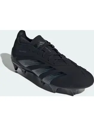 Бутси Adidas Predator Elite Soft Ground Football Boots Black, чорний