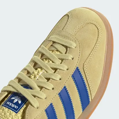 Кросівки Adidas Gazelle Indoor, жовтий з синім