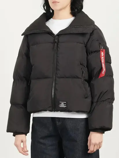 Куртка Alpha Industries SIERRA SHORT PUFFER W, чорний