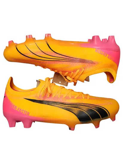 Бутси Puma ULTRA ULTIMATE FG/AG Wn s, помаранчевий з рожевим