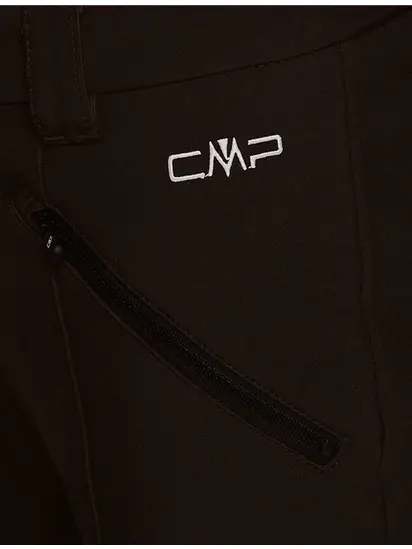Штани лижнi WOMAN PANT WITH INNER GAITER CMP Чорний