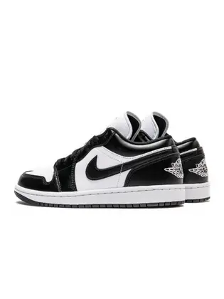 Кросівки Jordan 1 Retro Low, чорний з білим