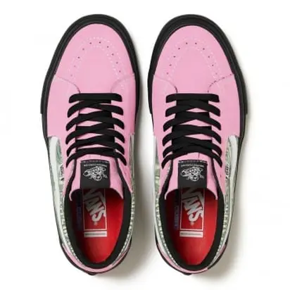 Кросівки Supreme x Skate Grosso Mid 'Dollar Bill - Pink'