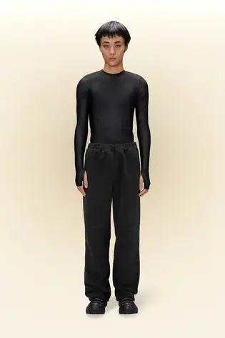 Штани Rains Fleece Pants T1, чорний