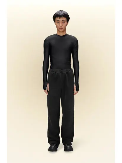 Штани Rains Fleece Pants T1, чорний