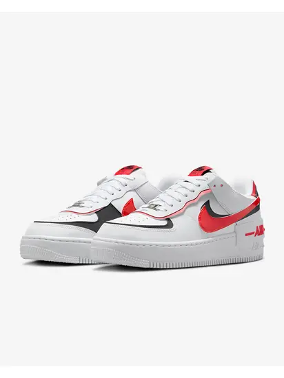 Кросівки Nike W AF1 SHADOW, білий з червоним