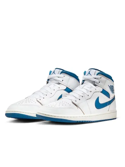 Кросівки Air Jordan 1 Mid White