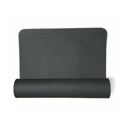 Килимок для йоги та фітнесу Hanuman PRO BLACK Amber 183×66×0.8 см